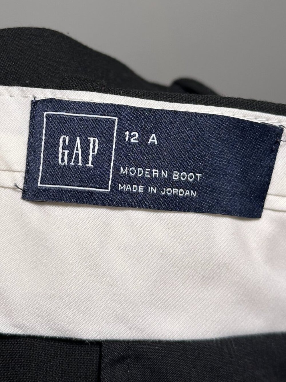 Gap Women's Black Modern Boot Dress Pant Size 12A